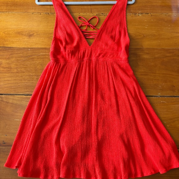 Orange Lumiere Mini Dress, Size S - Picture 1 of 3